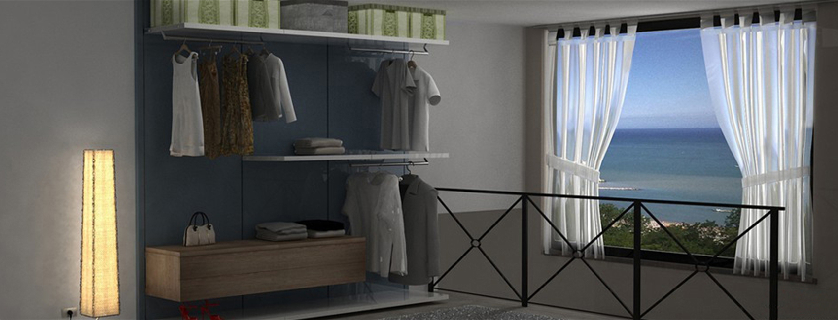 Wardrobe cabins system